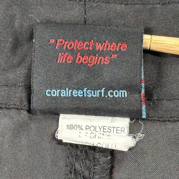 Coral And Reef Board Shorts Men's 38 Hawaii Swim Trunks Beach Surf Vacation - Picture 3 of 11